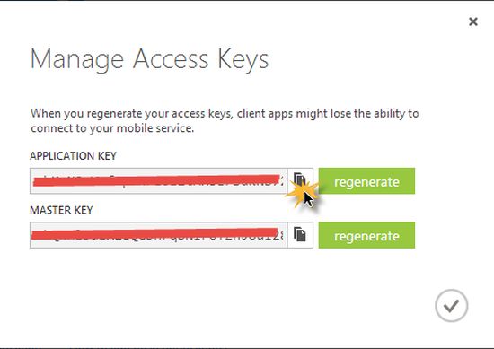 manage access key